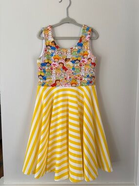 Handmade in America Vintage Nostalgic Strawberry Shortcake summer twirl dress 7